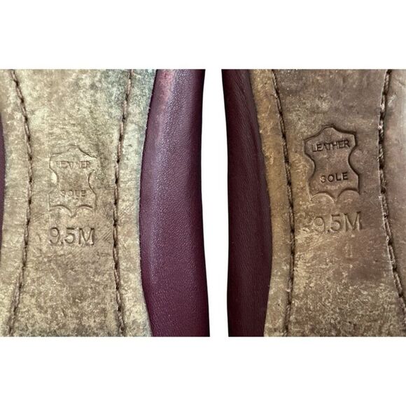 Tory Burch Bordeaux Caroline’s Flats, Ballet Flats.  9.5 - Picture 11 of 11